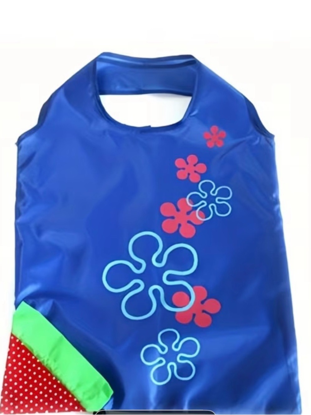 Reusable Strawberry Lightweight Shopper bag 13.8x5.5 new - Picture 6 of 8